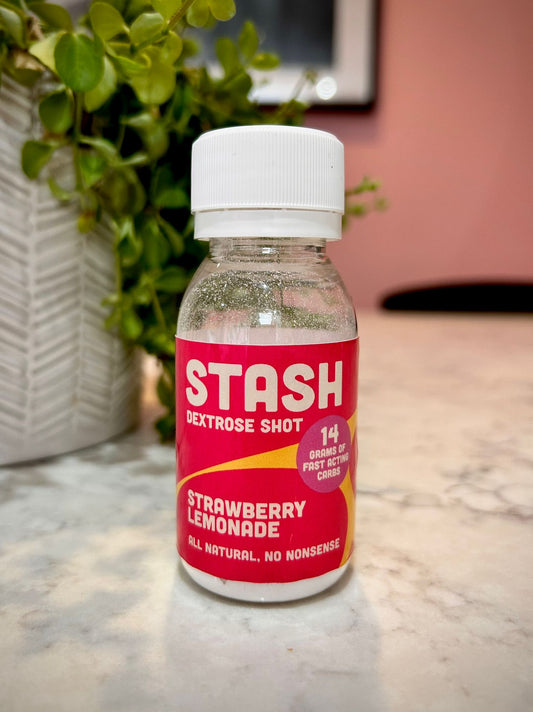 Strawberry-Lemonade Dextrose Shot